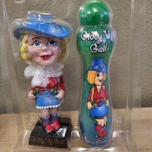 Dab O Ink Giddy Up Gail Bobblehead dauber BINGO‎ set NEW